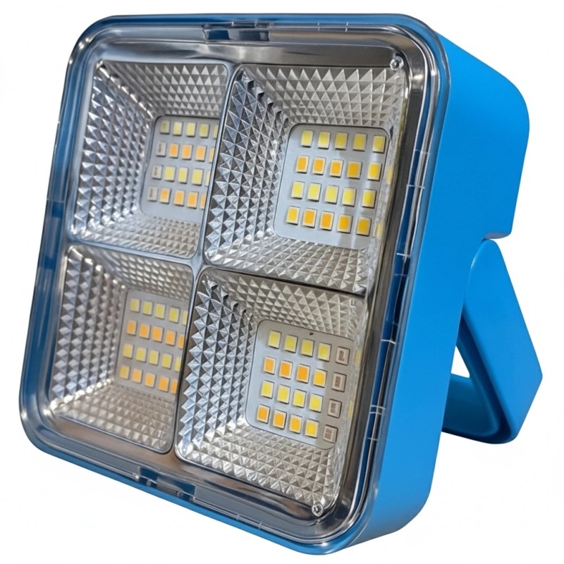 پروژکتور خورشیدی مدل D05‑4؛ شارژی، پنل سولار جداشونده