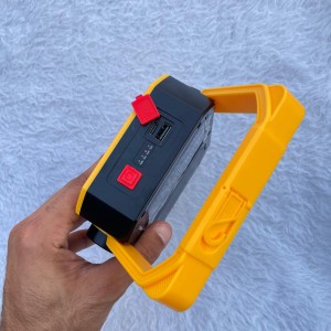 مینی پرژکتور چراغ قوه دار باطری لیتیوم قابل تعویض مدل ML-2867