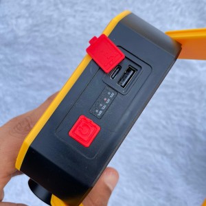 مینی پرژکتور چراغ قوه دار باطری لیتیوم قابل تعویض مدل ML-2867