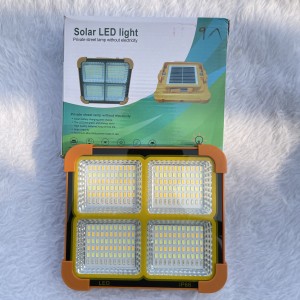 پرژکتور شارژی سولاری 100 وات solar LED light  NB
