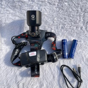 چراغ پیشانی شارژی Deepking DK-608 | LED پرقدرت زوم‌دار