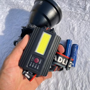 چراغ پیشانی شارژی دیپ‌کینگ مدل DK-373 | LED