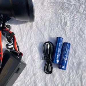 چراغ پیشانی شارژی دیپ‌کینگ مدل DK-373 | LED