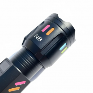 چراغ قوه قدرتمند SMALL SUN ZY‑T701 NB ضدآب – LED برد بلند با شارژ USB سریع، مناسب نگهبانی و سفر
