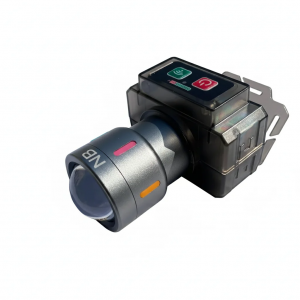 چراغ پیشانی شارژی چندحالته CX‑6159 NB ضدآب با لنز زوم و سنسور حرکتی – نور LED پرقدرت