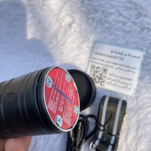 چراغ‌قوه شارژی حرفه‌ای USB مدل LH‑7106 | چیپ P300، ضدآب IPX6، زوم‌دار برد فوق‌العاده 3 کیلومتر، نور پرقدرت 3000 لومن