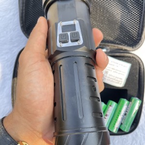 چراغ‌دستی پلیسی شارژی حرفه‌ای Small Sun ZY‑T295 NB | ضدآب، زوم‌دار، نور بسیار قوی با کیف حمل