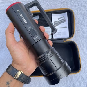 چراغ‌قوه پلیسی حرفه‌ای ضدآب RL‑H603 اسکای لیزر کنون – نور فوق‌قوی زوم‌دار