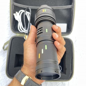 چراغ‌دستی پلیسی SMALL SUN ZY‑T707 با نور قوی و زوم قابل تنظیم، مناسب شکار و کمپینگ