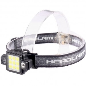 چراغ پیشانی چندکاره شارژی KL‑533 ضدآب با نور LED قوی و زوم‌دار مناسب کوهنوردی 