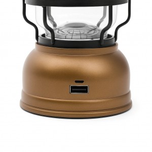 فانوس خورشیدی شارژی چندکاره مدل 2010T با لامپ COB فوق العاده پرنور و پنل سولار 