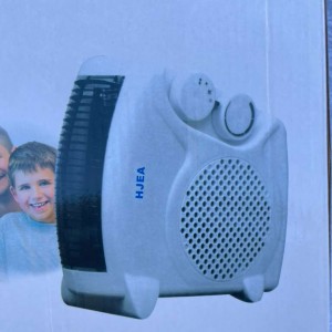 بخاری برقی فن‌دار HJEA مدل HJ‑901 | گرمایش سریع، ایمن و کم مصرف 2000 وات