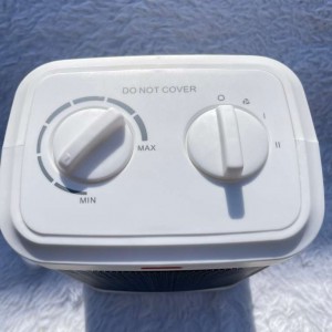 بخاری برقی فن‌دار مدل PTC‑906 توان 1500 وات – هیتر سرامیکی هوشمند کم‌مصرف