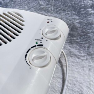 بخاری برقی فن‌دار HJEA مدل HJ‑01 توان ۲۰۰۰ وات هیتر دوهالته