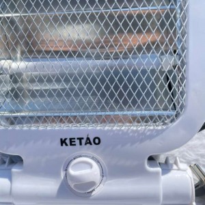  بخاری برقی کوارتز KETAO مدل NSB‑80 توان ۸۰۰ وات گرمایش سریع و ایمن