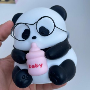 چراغ خواب فانتزی پاندا HuaHua برند Deepking | نور ملایم شارژی