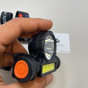 هدلامپ شارژی مدل 108 LED + COB با باتری داخلی