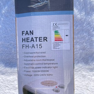 بخاری برقی فن‌دار مدل FH-A15 با دو حالت گرمایش و اندازه کوچک