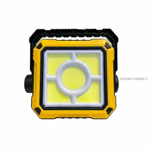 پرژکتور شارژی سولاری MINLIG ML‑777C با نور COB، باتری دوتایی 18650