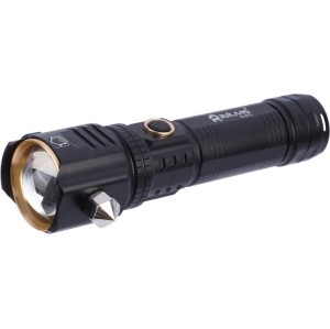 چراغ دستی شارژی RL‑B773 نورافکن قوی زوم‌دار با پاوربانک و باتری 26650