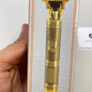 ماشین اصلاح حرفه‌ای مدل LT-809 با تیغه استیل و نمایشگر دیجیتال شارژی