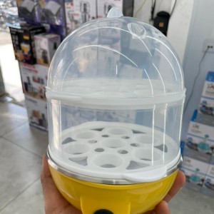 تخم‌مرغ‌پز برقی دو طبقه چندکاره مدل جدید | پخت ۱۴ تخم‌مرغ با قطع خودکار