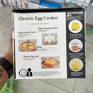 تخم‌مرغ‌پز برقی دو طبقه چندکاره مدل جدید | پخت ۱۴ تخم‌مرغ با قطع خودکار