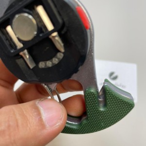 چراغ قوه شارژی چندکاره فلزی W5146 با نور COB و LED