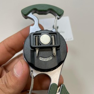 چراغ قوه شارژی چندکاره فلزی W5146 با نور COB و LED