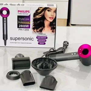 سشوار سوپرسونیک فیلیپس PH‑1359 مجهز به موتور دیجیتال نسل جدید