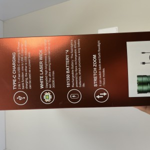 چراغ دستی شارژی شکاری مدل AK177‑T Type‑C