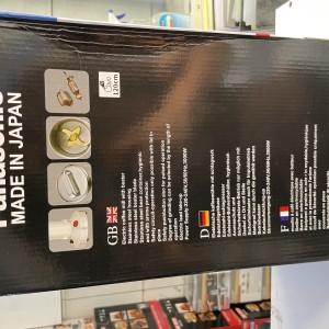 آسیاب صنعتی پاناسونیک مدل PS‑800 ظرفیت 800 گرم با موتور 3000 وات و تیغه طلایی