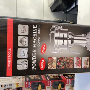 آسیاب صنعتی سیلورکرست ظرفیت 400 گرمی