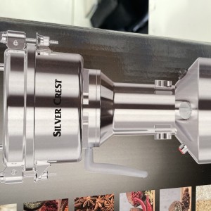 آسیاب صنعتی سیلورکرست ظرفیت 400 گرمی