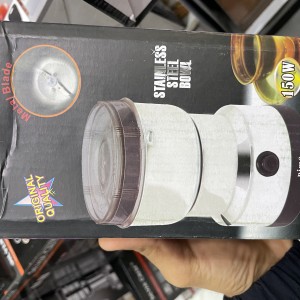 آسیاب برقی نیما مدل NM‑8300 با کاسه استیل و تیغه فلزی – توان 150 وات