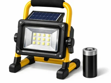 چراغ اضطراری با باتری داخلی یا باتری جدا؟ کدام بهتر است و چرا؟