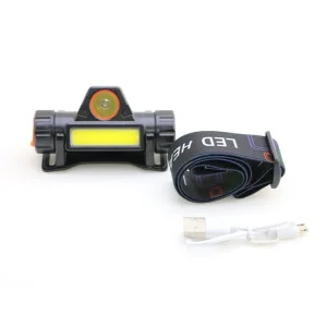 چراغ پیشانی شارژی 101 با باتری 18650 لیتیوم یون