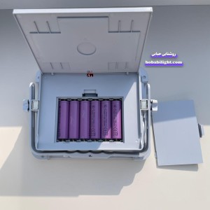 پروژکتور خورشیدی شارژی 300 وات مدل سولار لایت با 6 باتری قابل حمل