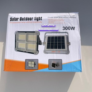 پروژکتور خورشیدی شارژی 300 وات مدل سولار لایت با 6 باتری قابل حمل