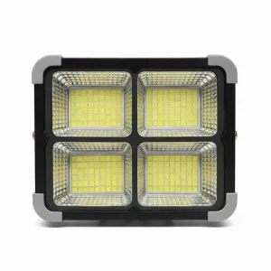 پروژکتور خورشیدی برند Solar Light با ۶ باتری لیتیومی و لامپ COB فوق‌پرانرژی