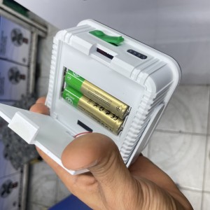 چراغ کمپینگ خورشیدی پرنور مدل XK‑T05 شارژی Type‑C و باتری 18650
