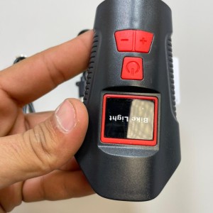 چراغ جلو و بوق دوچرخه XA-585 شارژی - ضد آب