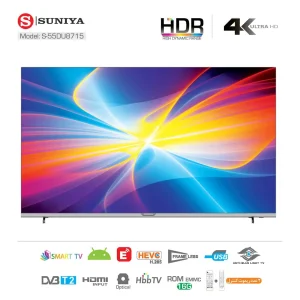 تلویزیون هوشمند سونیا 50 اینچ مدل S-50LU8615