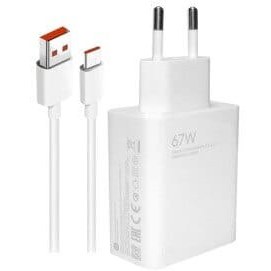 شارژر شیائومی 67 وات دو پین با کابل اصل