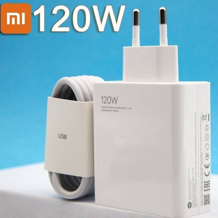 شارژر شیائومی 120 وات اصل با کابل