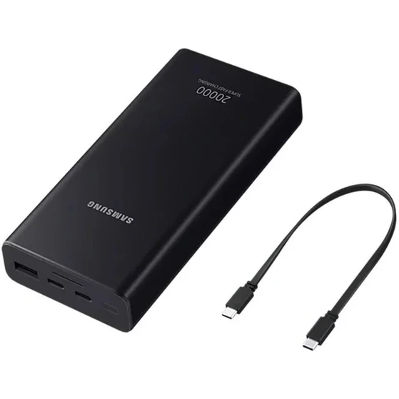 پاوربانک سامسونگ EB-P5300 ظرفیت 20000mAh| با ضمانت اصل بودن و مرجوعی بی قید و شرط + ارسال رایگان به سراسر کشور + ارسال سریع