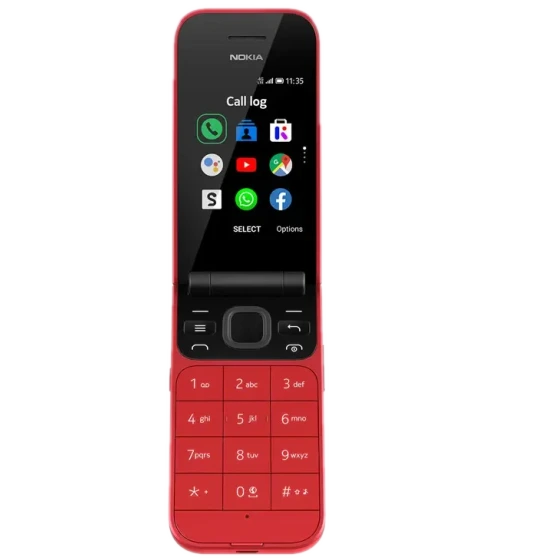 گوشی نوکیا 2720 Flip | حافظه 4 گیگابایت رم 512 مگابایت | 18 ماه گارانتی شرکتی