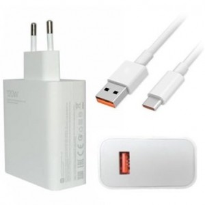شارژر دیواری شیائومی مدل 120W ظرفیت ۱۲۰ وات