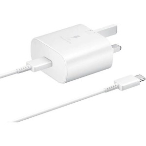 شارژر سامسونگ 25 وات سه پین با کابل اصل