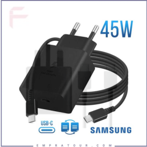شارژر سامسونگ مدل EP T4510 45W دو پین اصل